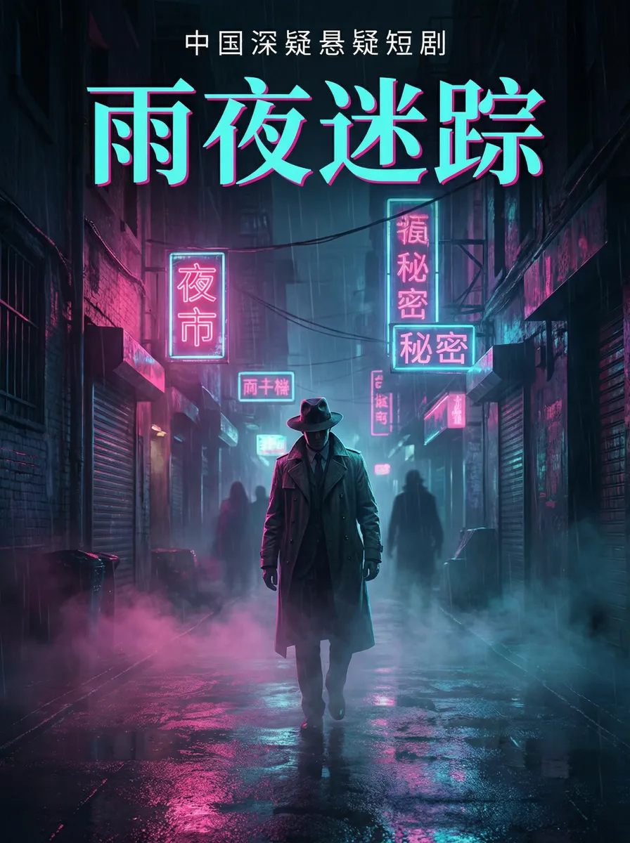绿巨人大战雷神托尔 悬疑追踪短剧 - 雨夜迷踪海报